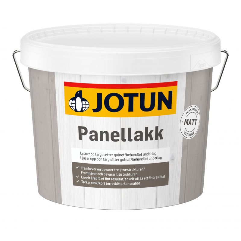 Saturateur pour bois clair - Jotun Panellakk